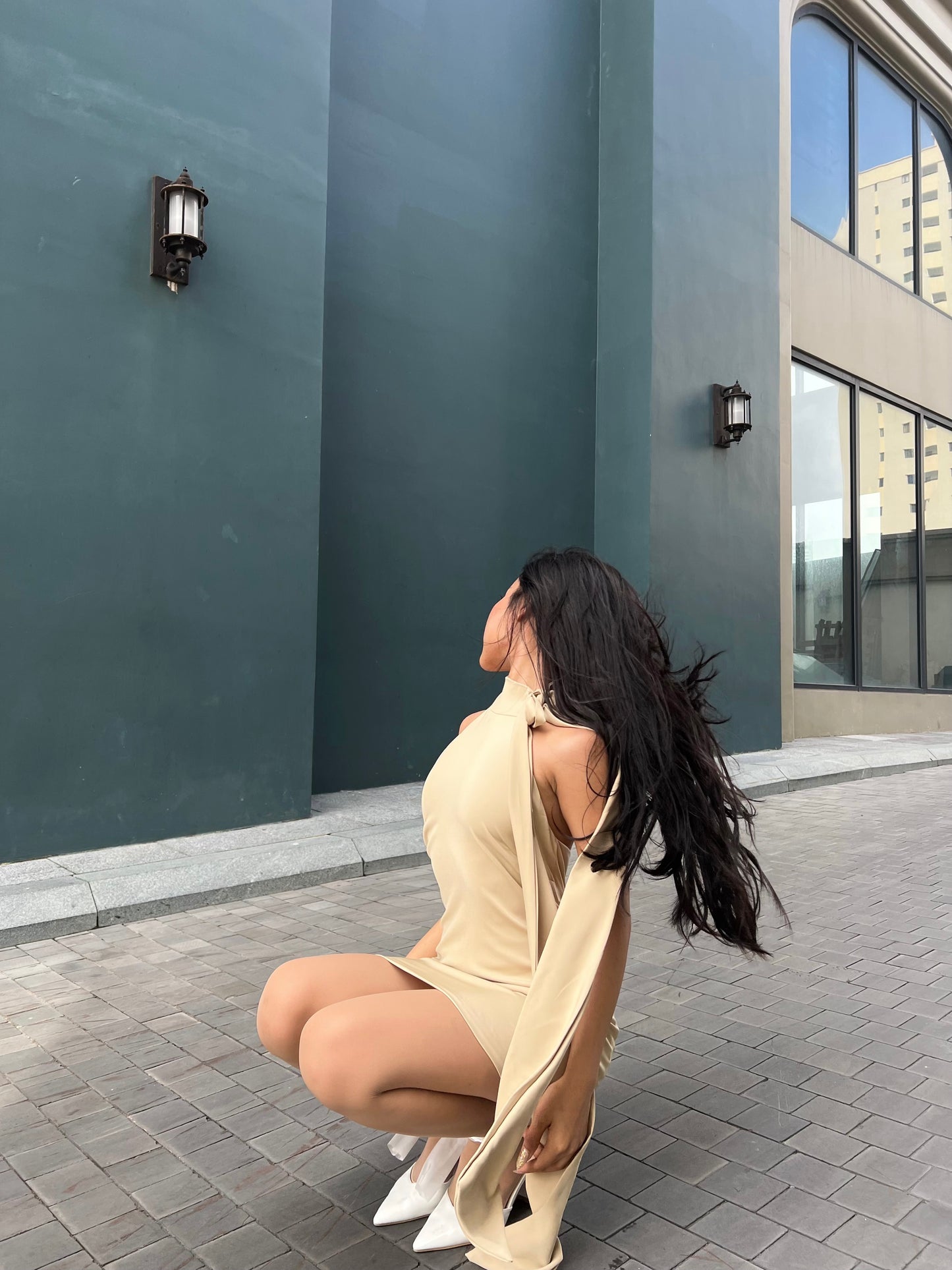 Colette Beige Dress