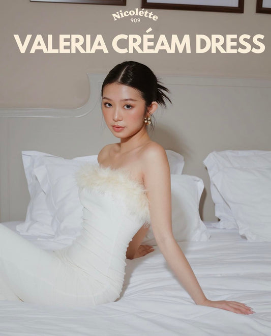 Valeria Cream Dress